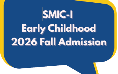 SMIC-I Early Childhood  2026 Fall Admission